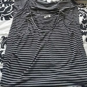 FINAL PRICE❤ Black Gray Maxi Dress